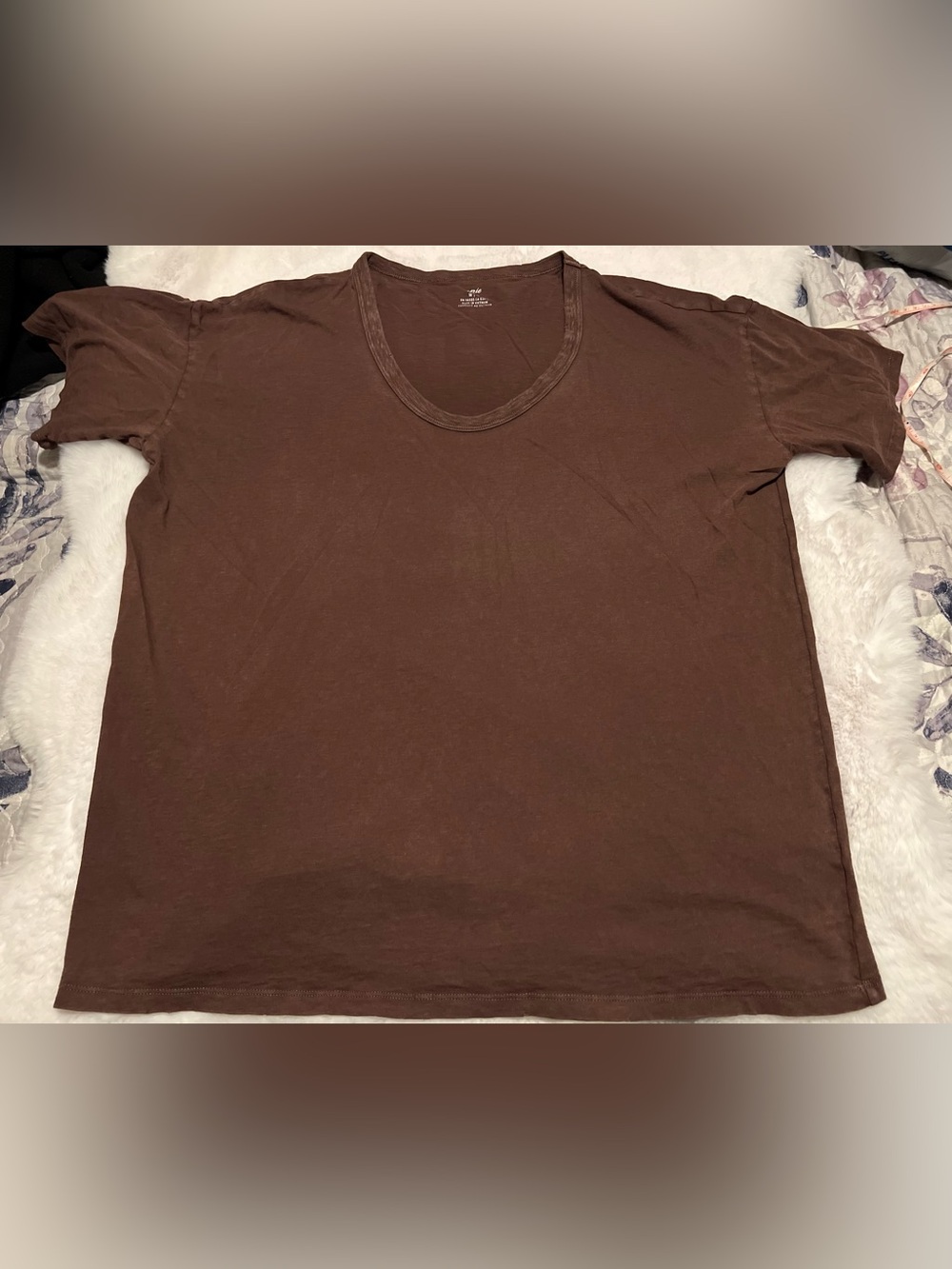 aerie Women’s Short Sleeve Crewneck Tee in Brown
